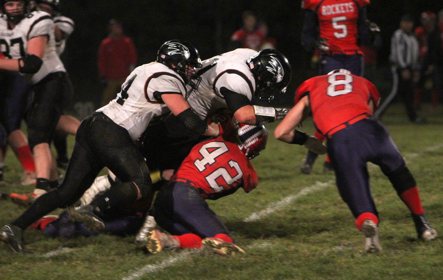 Bloomer football at Spencer/Columbus 10-26-18